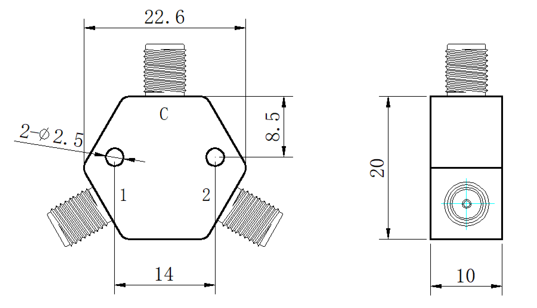 Configuration(mm)