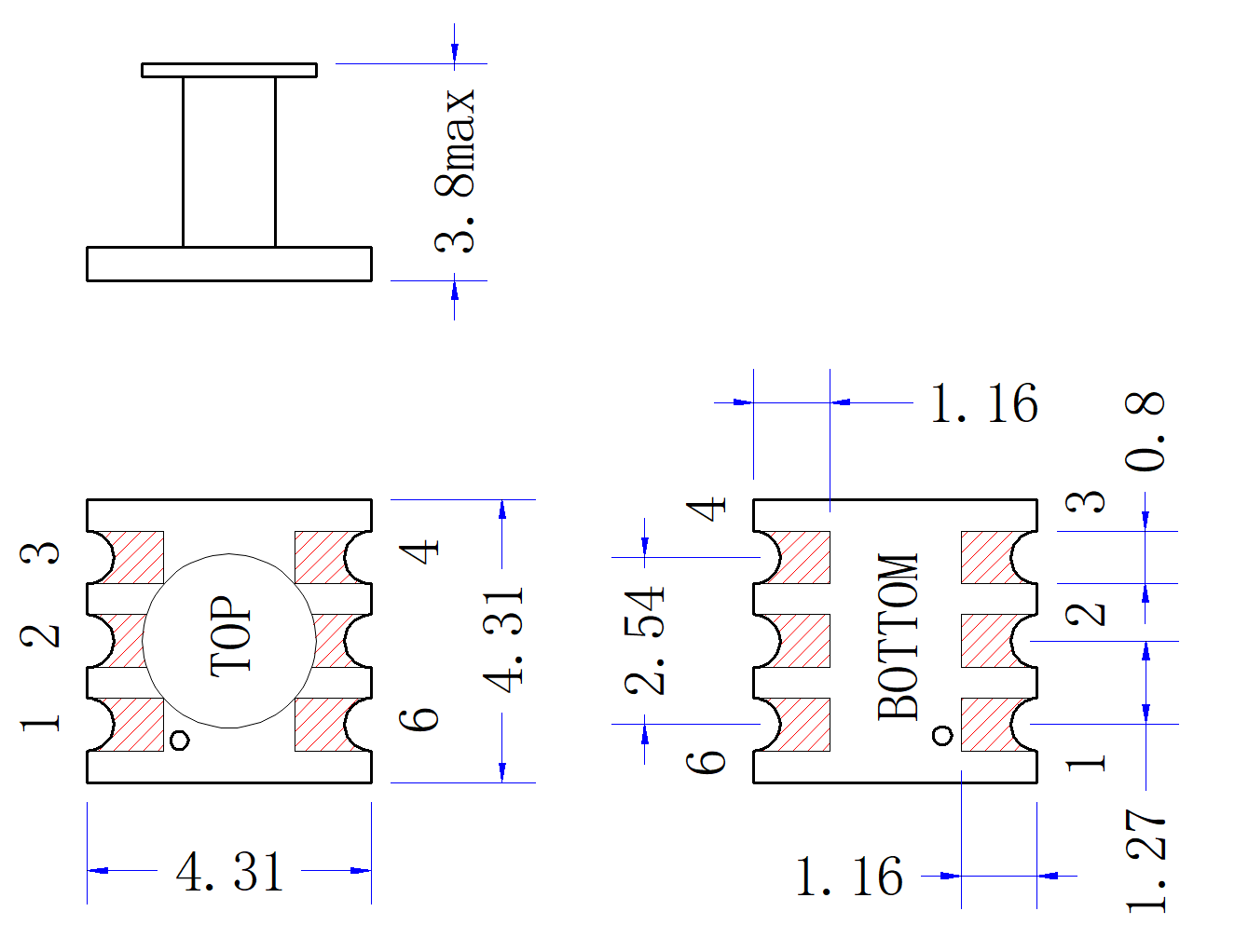 Configuration(mm)
