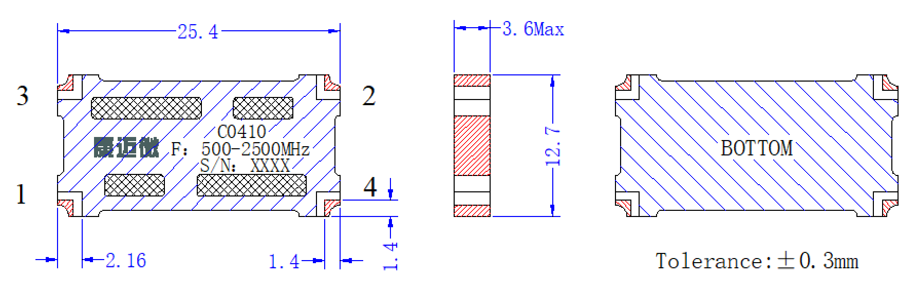 Configuration(mm)