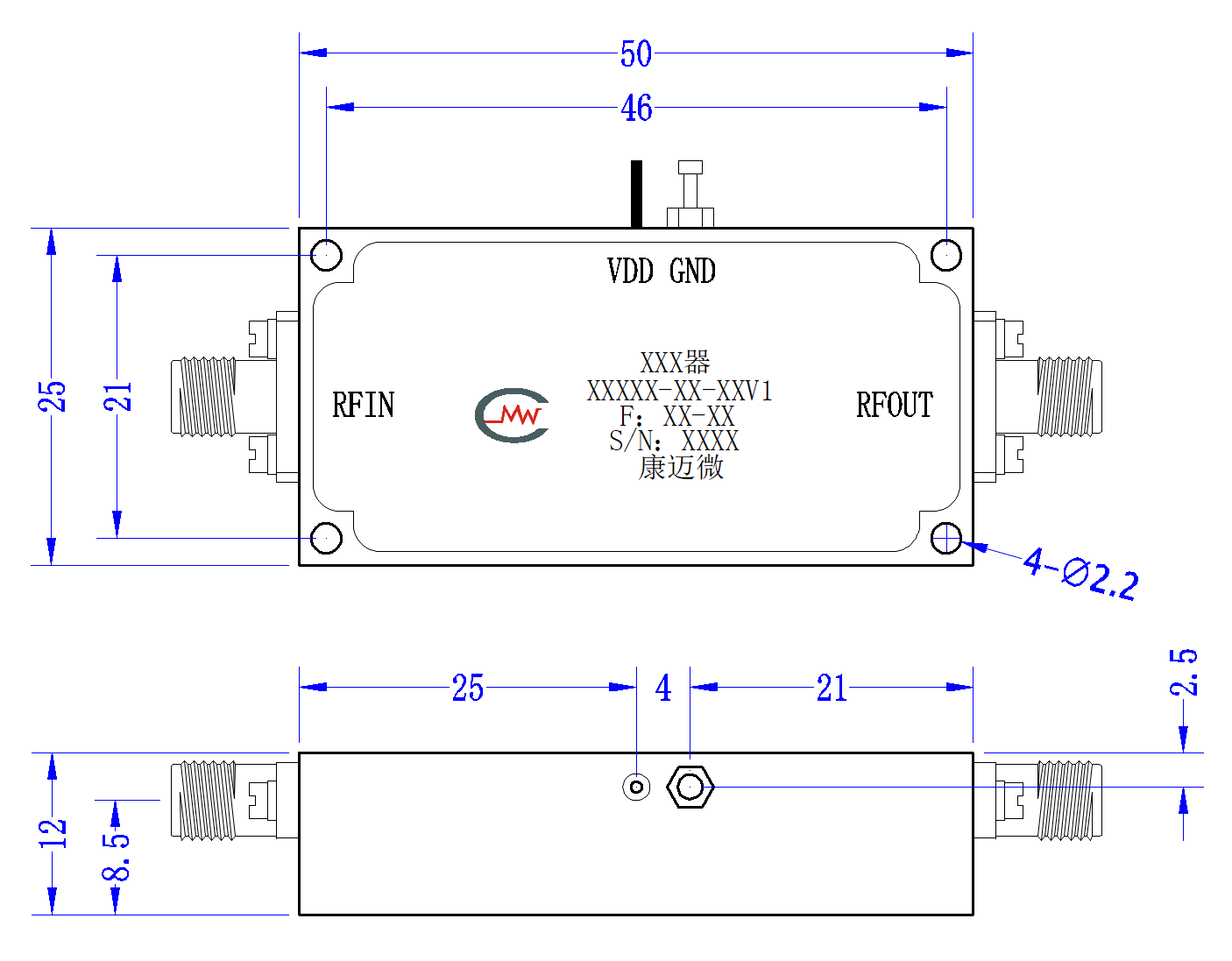 Configuration(mm)
