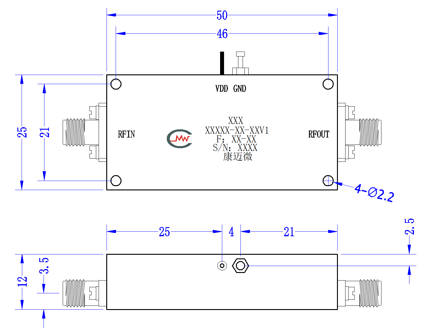 Configuration(mm)